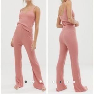 ASOS Rose Pink Lounge Knit Set
